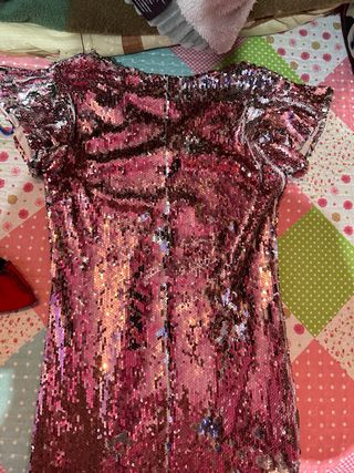 vestido de fiesta de le tejuelas