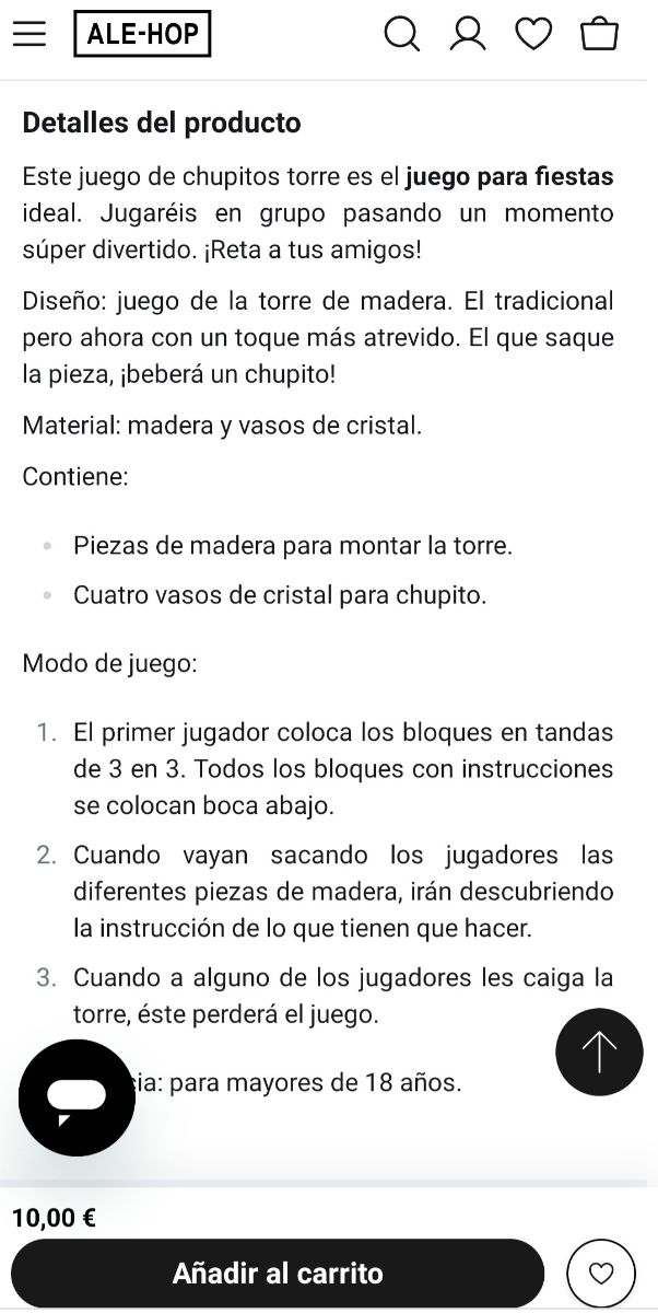 Juego de beber para fiestas