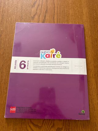 Religión católica sexto de primaria editorial SM