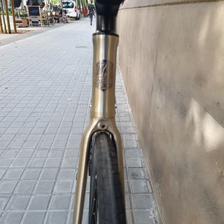 Bicicleta Tsunami Ti, color Titanio