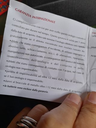 Orologio Primo Emporio