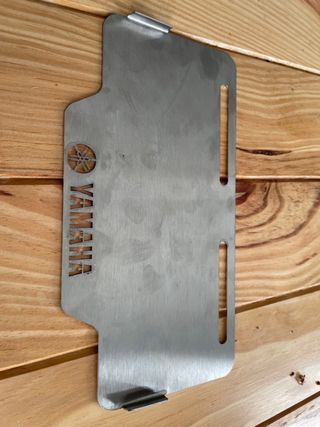 soporte para matricula de moto