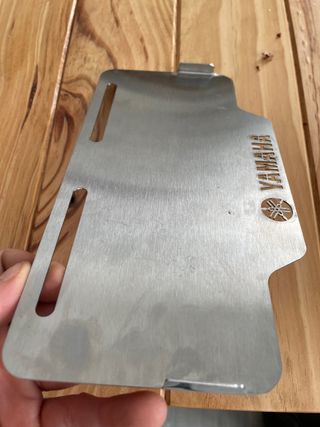 soporte para matricula de moto