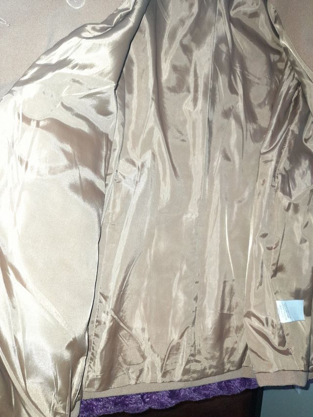 Abrigo marrón camel