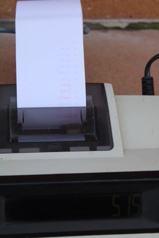 Calculadora Impresora CANON MP120-DLE