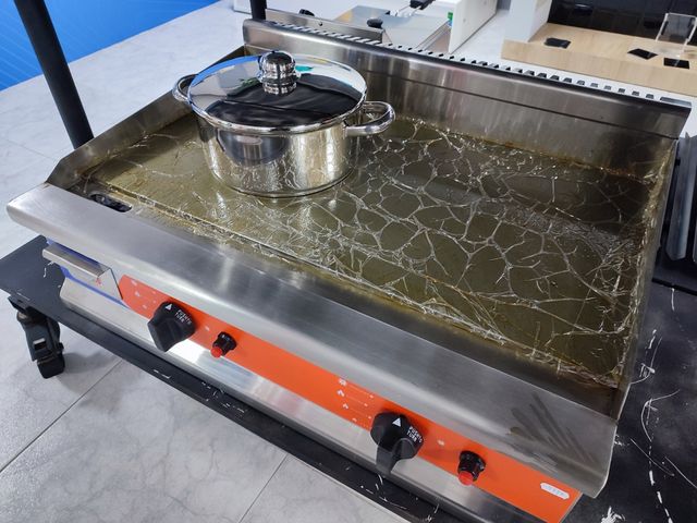 Plancha a Gas 80x50 cms