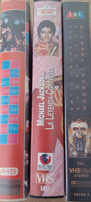 Michael Jackson vhs