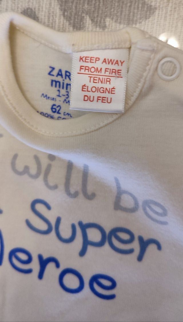 2 bodies de 3 y 6 meses