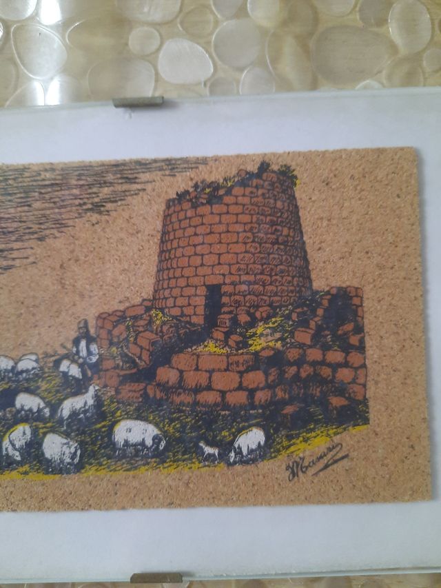 Cartolina in sughero