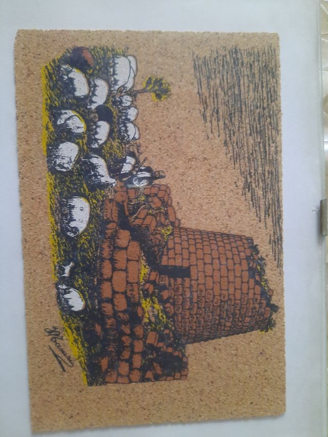 Cartolina in sughero