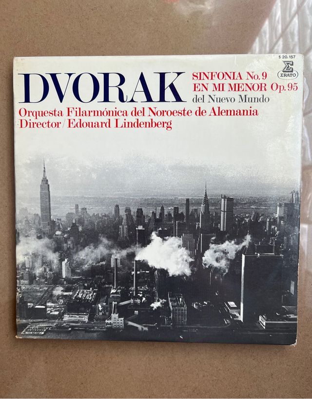 Dvorak - Sinfonía del nuevo mundo (Vinilo) 1978