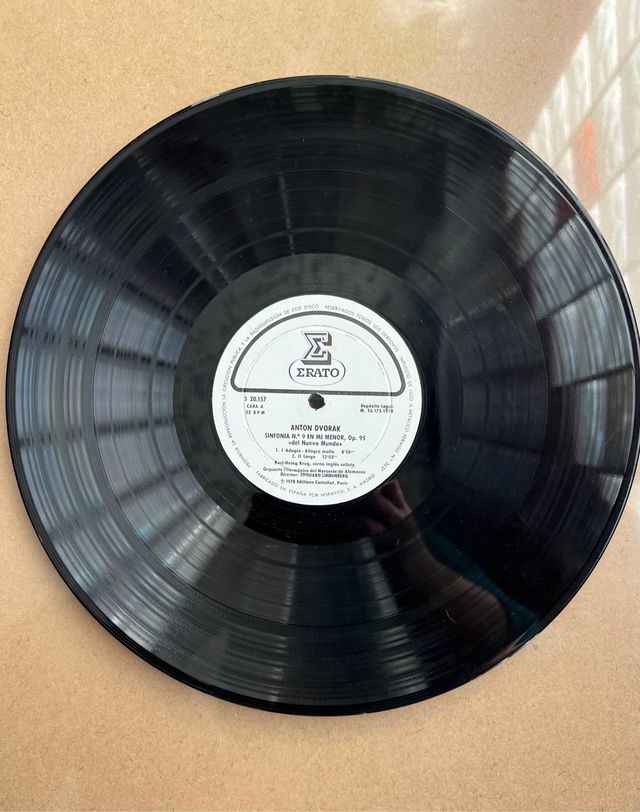 Dvorak - Sinfonía del nuevo mundo (Vinilo) 1978
