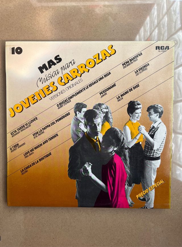 Más música para Jóvenes Carrozas Vol. 10 (Vinilo)