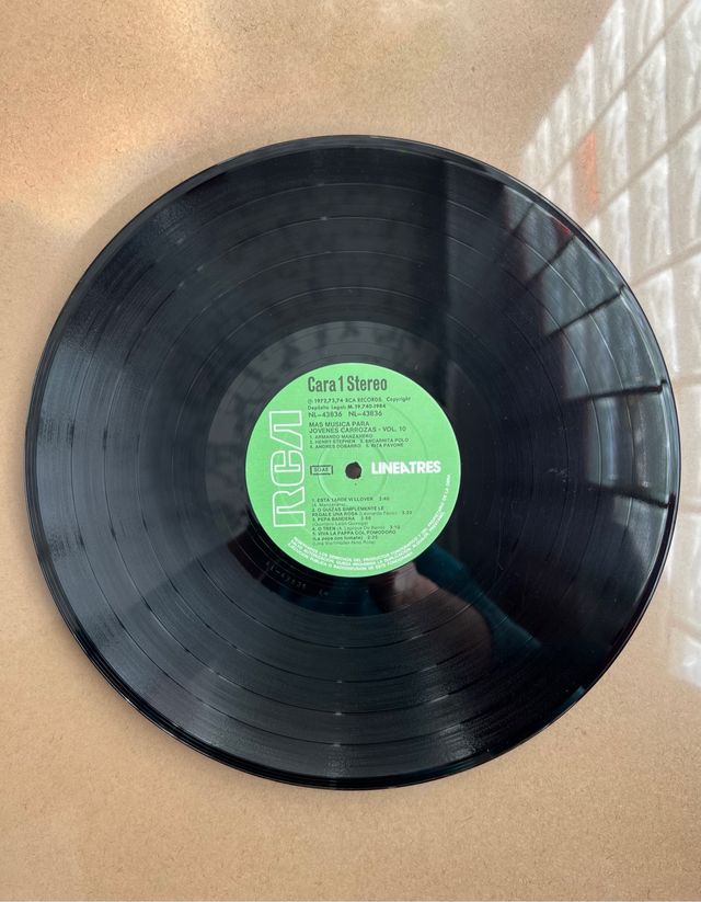 Más música para Jóvenes Carrozas Vol. 10 (Vinilo)