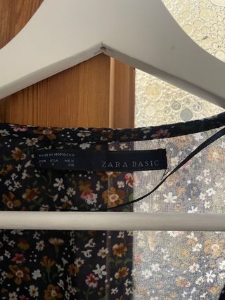 top estampado flores