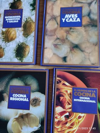 Libros de cocina: El mundo de la cocina.