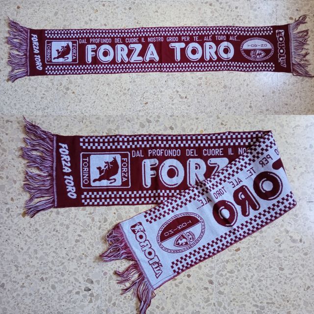Bufanda del Torino, Equipo de Fútbol. Nueva