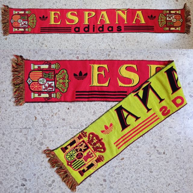 Bufanda de la Selección Española de Fútbol. Nueva