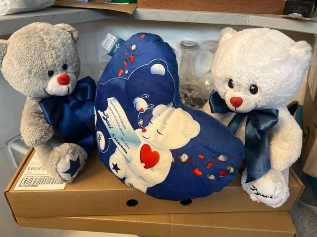 peluche baci perugina