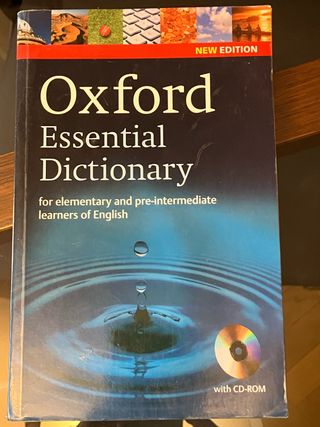 Diccionario español-ingles Oxford Essencial