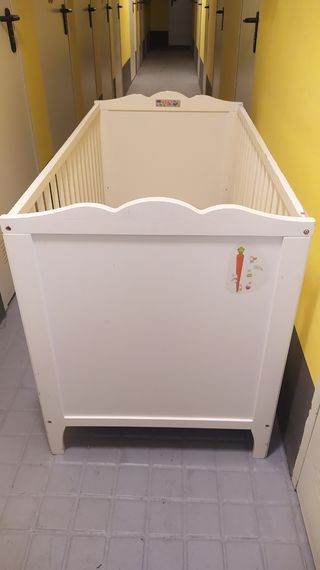 CUNA IKEA HENSVIK + COLCHÓN 