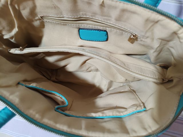 Bolso turquesa
