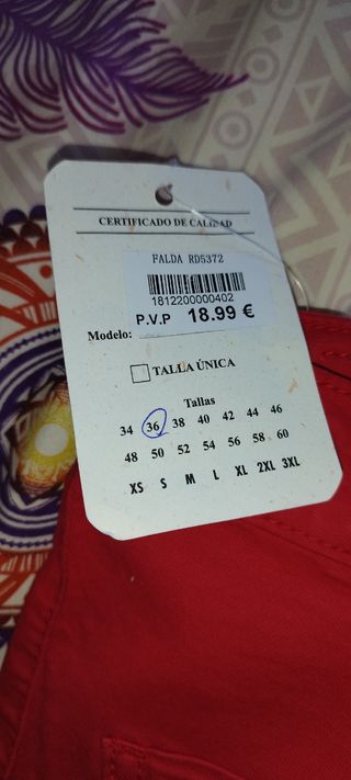 Falda roja ❤️