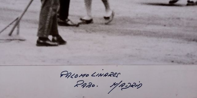 FOTOGRAFIA DEL TORERO PALOMO LINARES