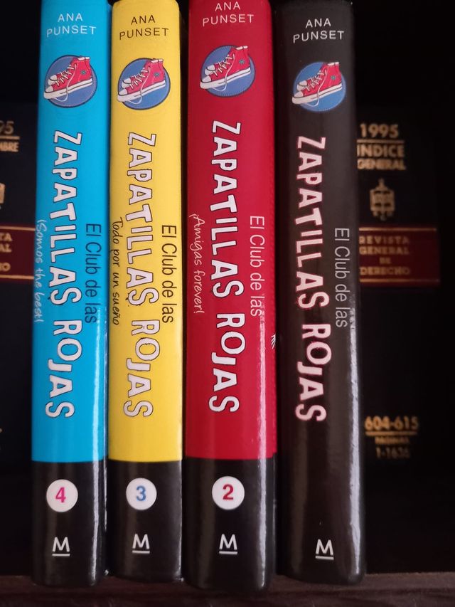libros Club Zapatillas Rojas