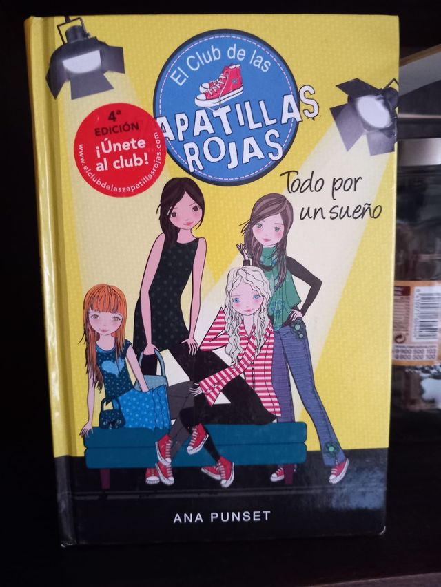 libros Club Zapatillas Rojas