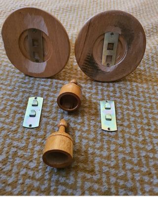 Kit para cortinas, barra, soportes...
