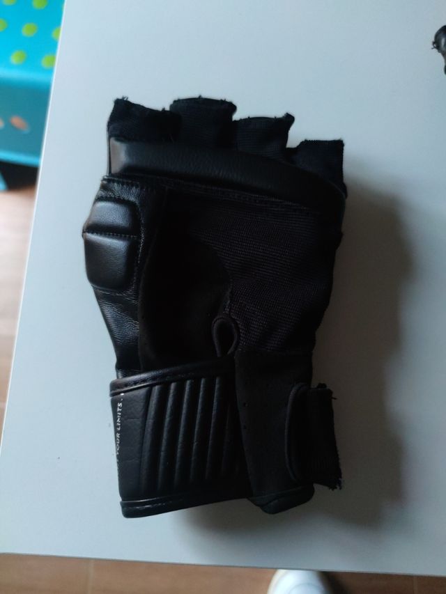 Guantes mitones fitboxing