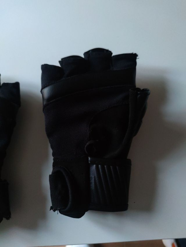 Guantes mitones fitboxing
