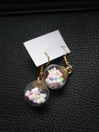 Pendientes de estrellas doradas Navidad