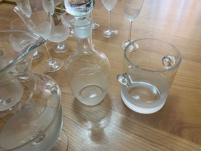 Cristaleria completa