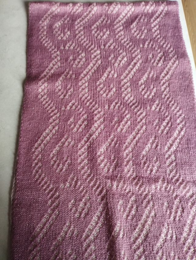 Bufanda rosa Sfera nueva