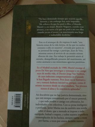 Así empieza lo malo, JAVIER MARÍAS