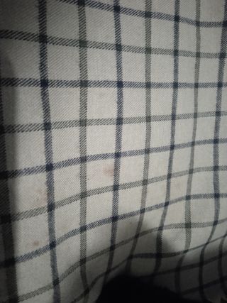 Minifalda cuadros escoceses hecha a mano