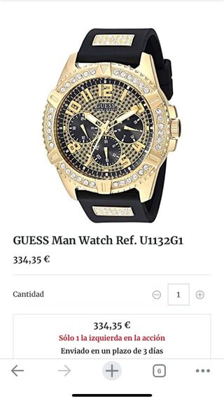 RELOJ GUESS DIAMANTES SWAROVSKI¡OFERTAA!!