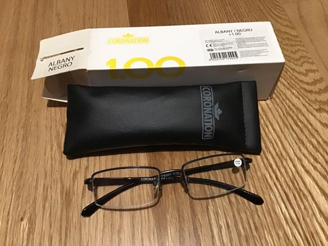 Gafas de lectura de 1,00 Coronation. Mod. Albany.