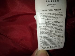 Plumífero Pepe Jeans talla S 💋