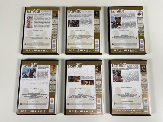 Colección DVDs #1 Clint Eastwood