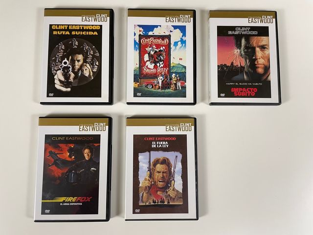 Colección DVDs #1 Clint Eastwood