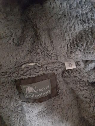 Giubbotto con pelliccia bimbo 3 anni