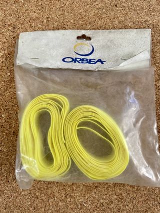 Cinta manillar amarilla orbea