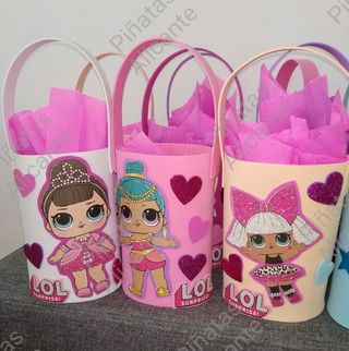 Dulceros o bolsas para chuches lol