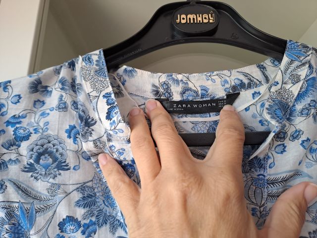 Camisa de flores de Zara