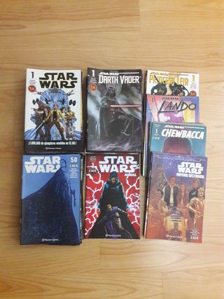 ENVÍO Star Wars cómics colección