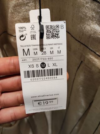 Camisa de rayas de Stradivarius