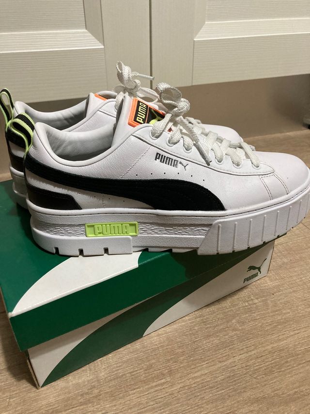 Sneakers Puma Mayze Lht wn’s 40 bianco/nero